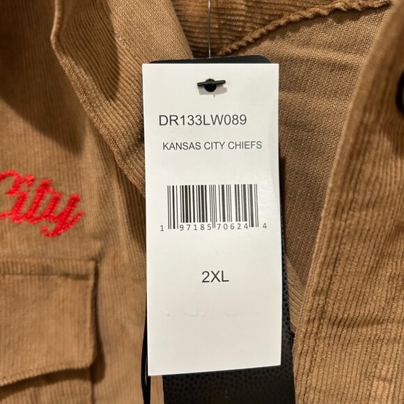 NEW Men's 2XL Nfl X Darius Rucker Kansas City Chiefs Western Button-up - Picture 3 of 4